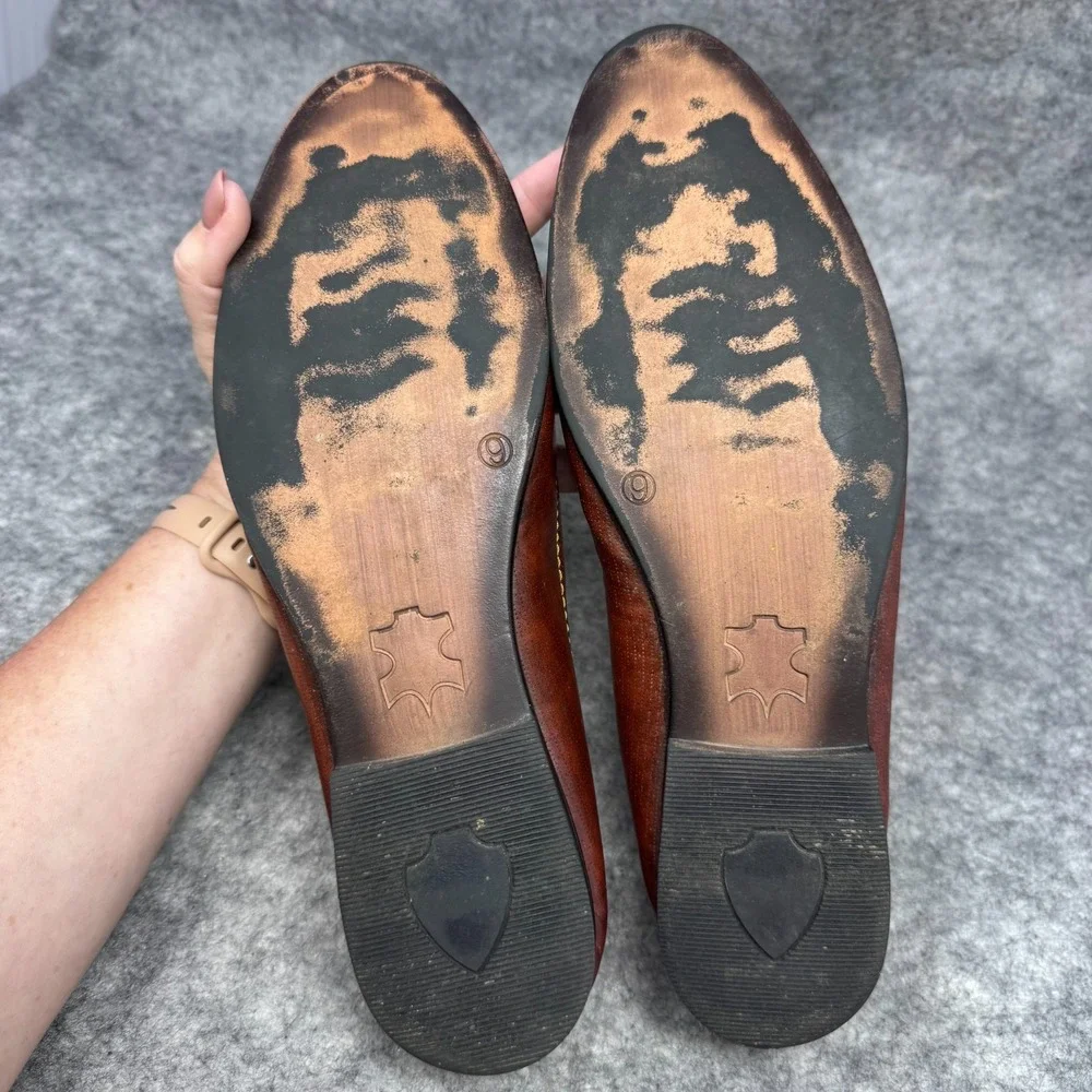 Indian Mojari Jutti Shoes Mens US Sz 10 Handmade Ethnic Leather Loafers Advick